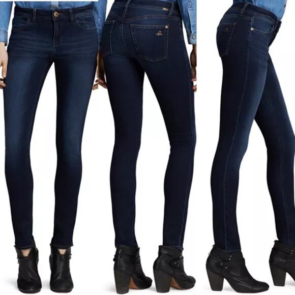 DL1961 Florence Instasculpt Skinny Jeans in Warner Size 24 - Picture 1 of 11